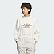 adidas 上衣 女款 長袖上衣 運動 三葉草 亞規 MC CREW N 米白 IN1054 product thumbnail 1