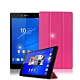 VXTRA SONY Z3 Tablet Compact 8吋 經典皮紋三折保護套 product thumbnail 3