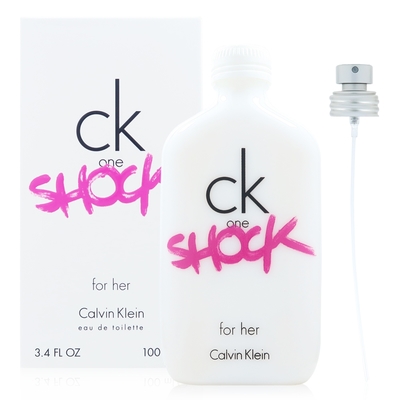 Calvin Klein CK One Shock 女性淡香水 EDT 100ml (平行輸入)