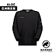 【Mammut 長毛象】Comfort Crew Neck AF Men 日系彈性防潑水休閒上衣 黑色 男款 #1011-02400 product thumbnail 1