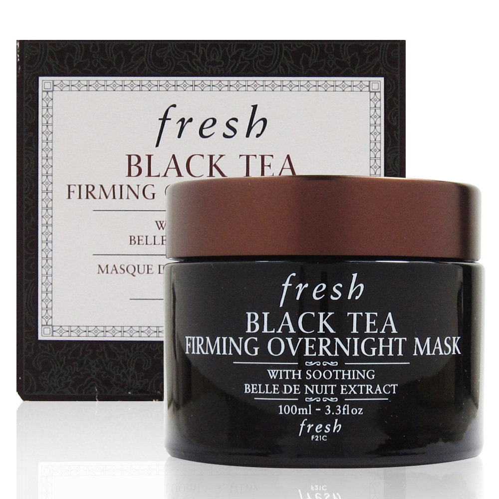 fresh BLACK TEA FIRMING OVERNIGHT MASK 紅茶晚間緊緻面膜100ml (國際限定版) 歐美保養彩妝