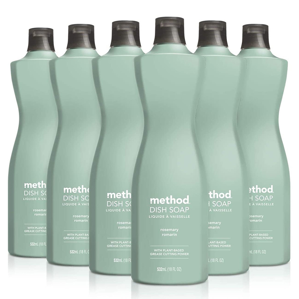 method美則莫蘭迪洗碗精-迷迭香532ml*6