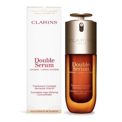 CLARINS 克蘭詩 黃金雙萃精華50ml-國際航空版