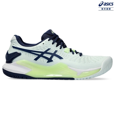 ASICS 亞瑟士 GEL-RESOLUTION 9 女款 法網配色 網球鞋 1042A208-301