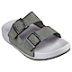 Skechers Hyper Slide [140466OLV] 女 涼拖鞋 健走 休閒 雙釦 雙帶 緩震 舒適 綠 product thumbnail 1