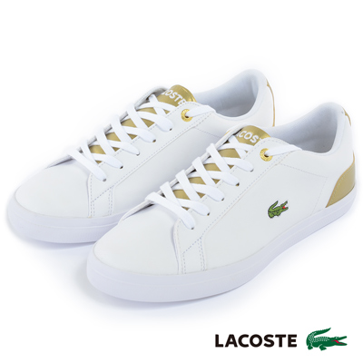 LACOSTE 女用運動休閒鞋-白色