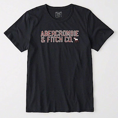 af a&f Abercrombie & Fitch 短袖 T恤 黑 0848