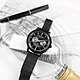 CITIZEN / 光動能 星期日期 防水100米 米蘭編織不鏽鋼手錶-鍍黑/41mm product thumbnail 1