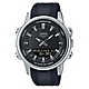 CASIO 粗曠造型大錶徑十年電力休閒雙顯錶-銀X黑面(AMW-880-1A)/47mm product thumbnail 1