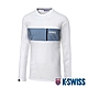 K-SWISS  Panel Tee長袖T恤-男-白/藍 product thumbnail 1