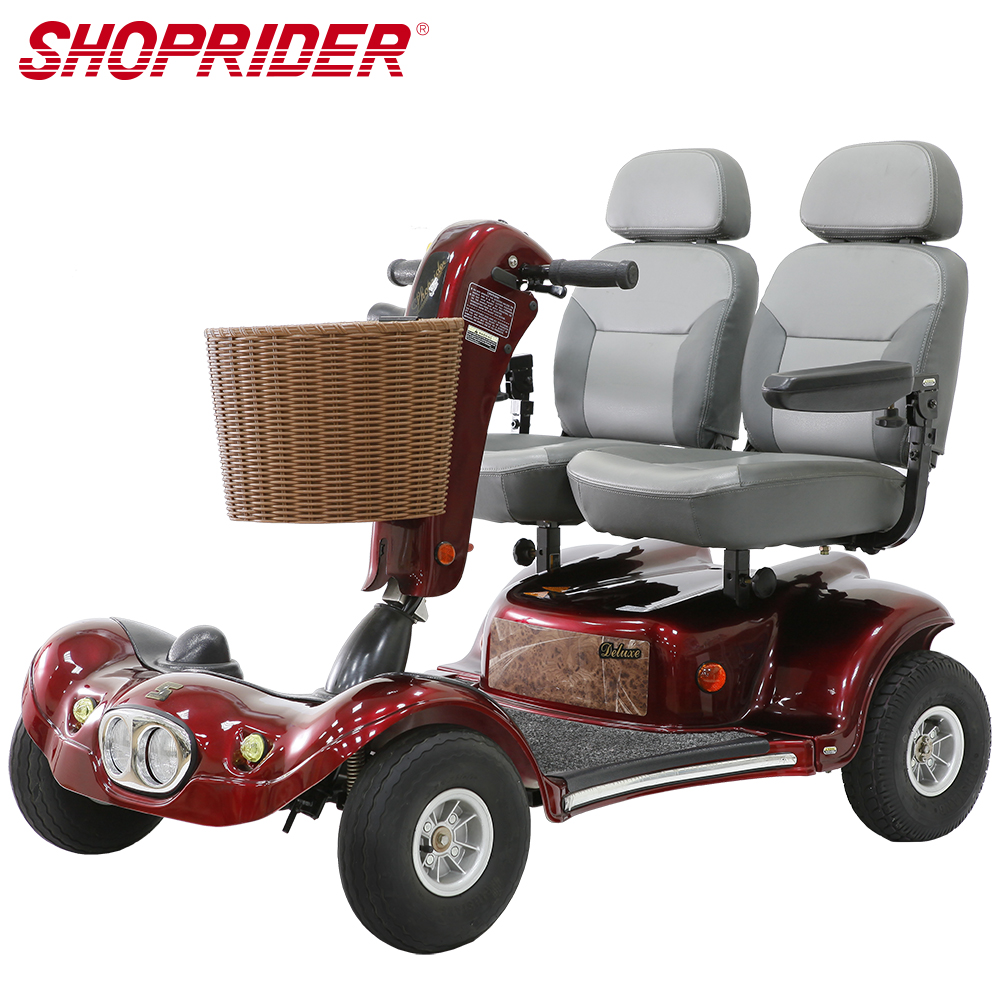 【超值】SHOPRIDER TE-889DXD必翔電動代步車(雙人共乘款) - 電動代步車/電動輪椅 - @網紅直播人氣商品