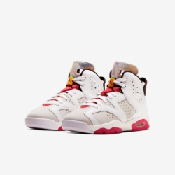 Nike 休閒鞋 Air Jordan 6代 Retro GS 女鞋 Hare 兔寶