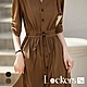【Lockers 木櫃】春夏文藝排釦連身裙 L111052403 product thumbnail 1