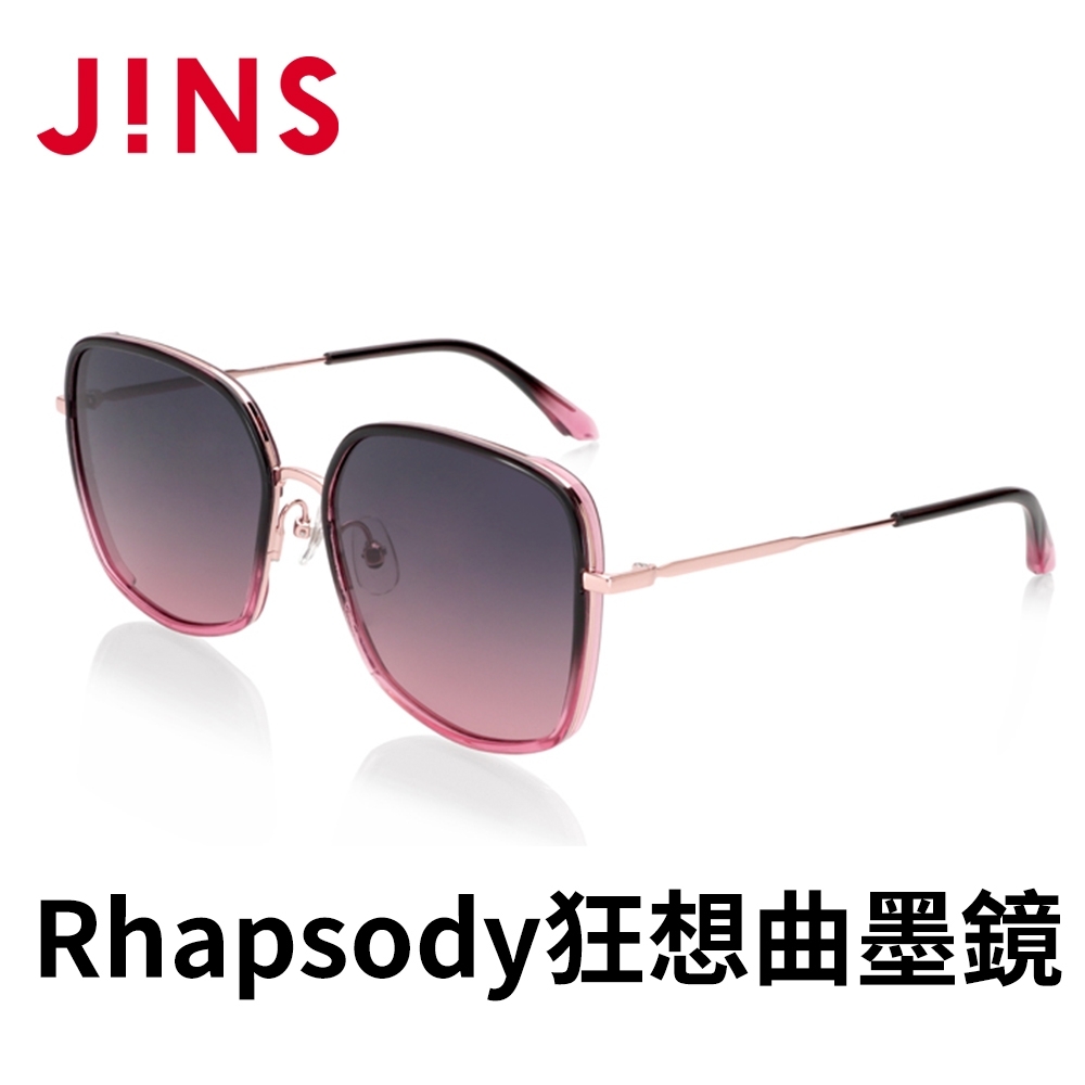 JINS Rhapsody 狂想曲CHARMING SECRET墨鏡(ALRF21S059)暗紅色