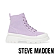 STEVE MADDEN-SHASTA 拼接鋸齒帆布靴-丁香紫 product thumbnail 1