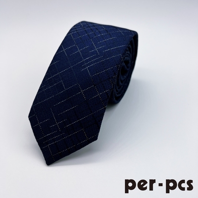 per-pcs 時尚率性設計質感領帶_深藍(PW3001)