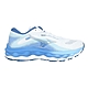 MIZUNO WAVE SKY 7 女慢跑鞋-慢跑 訓練 J1GD230274 天空藍綠白 product thumbnail 1