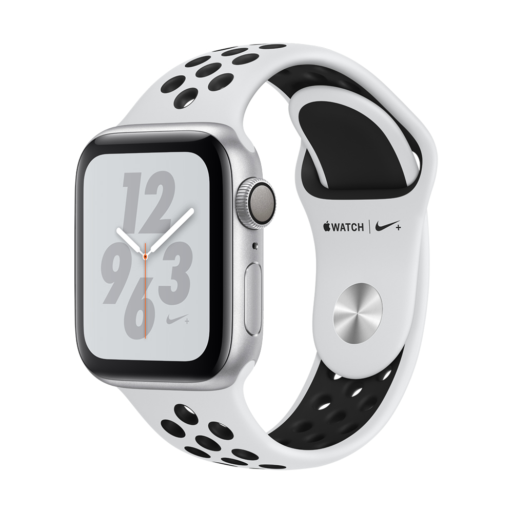 Apple Watch Nike+ S4(GPS)40mm 銀色鋁金屬+白色錶帶| 其他系列| Yahoo