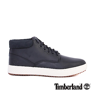 Timberland 男款黑色全粒面皮革 Cityroam?休閒鞋