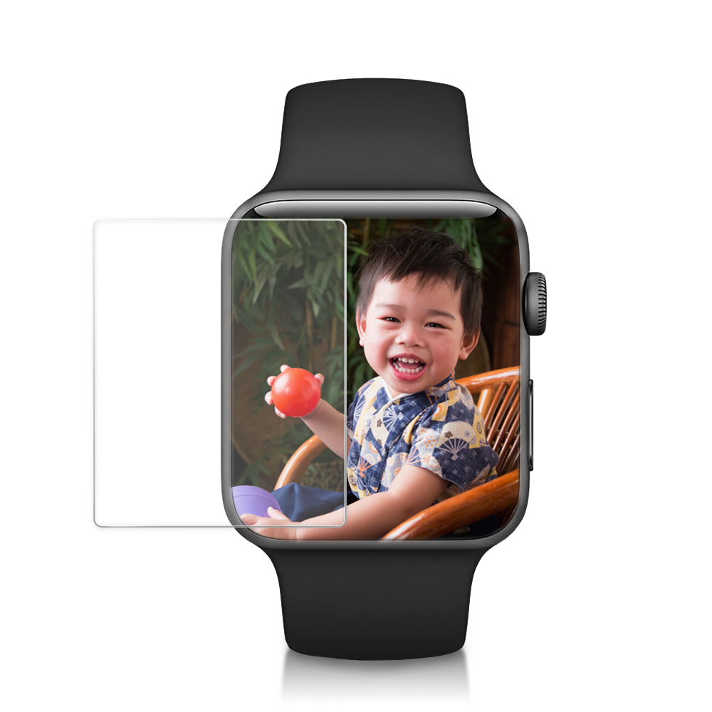 【Adep】 Apple Watch 42mm 高清鋼化玻璃螢幕保護貼