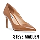 STEVE MADDEN-LADYBUG 素面尖頭細跟高跟鞋-鏡卡其 product thumbnail 1