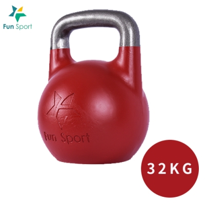 Fun Sport 競技壺鈴 kettlebell-32kg(紅)