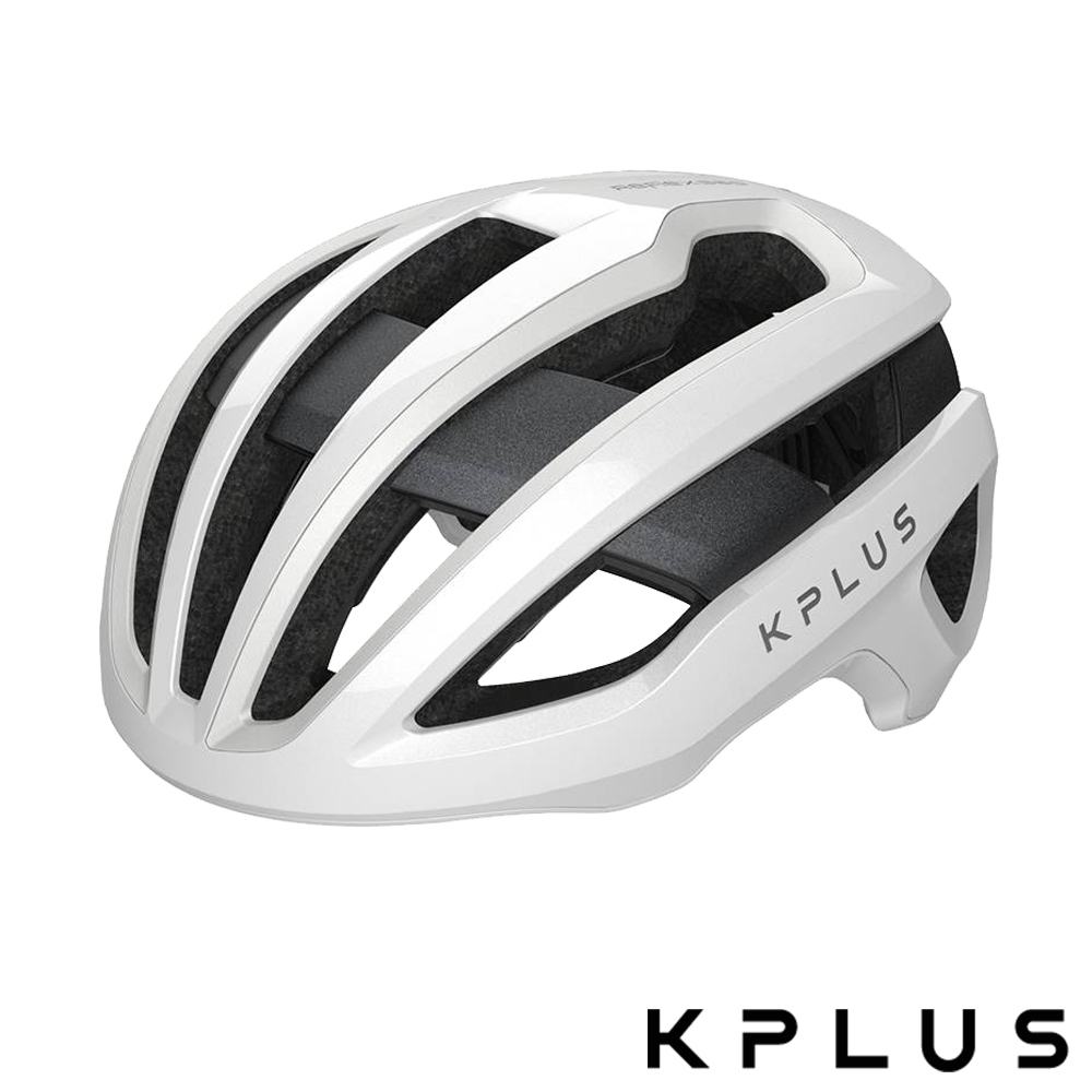 KPLUS 單車安全帽S系列公路競速360度全視角反光警示系統NOVA Helmet-白