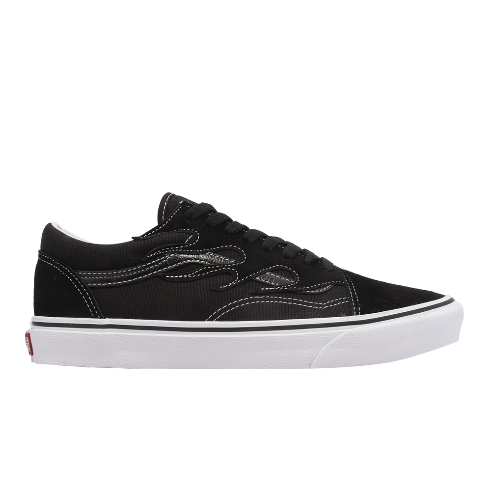 Vans 休閒鞋V36CF Flame Old Skool Flame 男鞋女鞋黑火焰復古麂皮