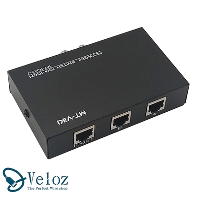 【Veloz】二對一手動RJ45網路線分享器/切換器(Velo-26)