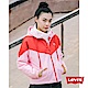 Levis 女款 鋪棉連帽外套 色塊拼接 經典Logo product thumbnail 1