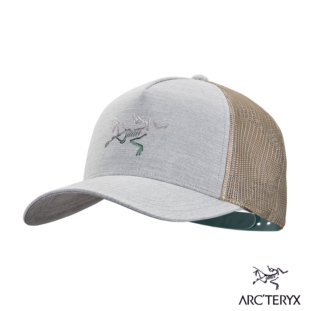 Arcteryx 始祖鳥 Polychrome 網布 混棉 棒球帽 雜灰