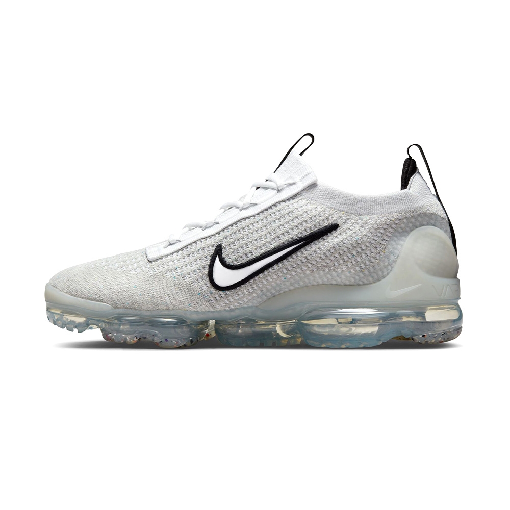 Nike AIR VAPORMAX 2021 FK 男鞋白灰色編織氣墊穿搭運動鞋休閒鞋DH4084