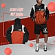 Nike 連帽上衣 Jordan Flight MVP Hoodie 男款 黑紅 喬丹 長袖 防風 衝鋒衣 DV7601-010 product thumbnail 1