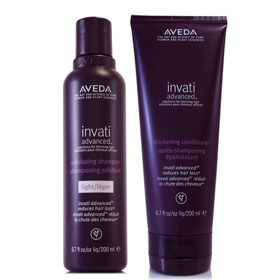 AVEDA 蘊活菁華更新洗髮精200ml+蘊活菁華潤髮乳200ml(正統公司貨)