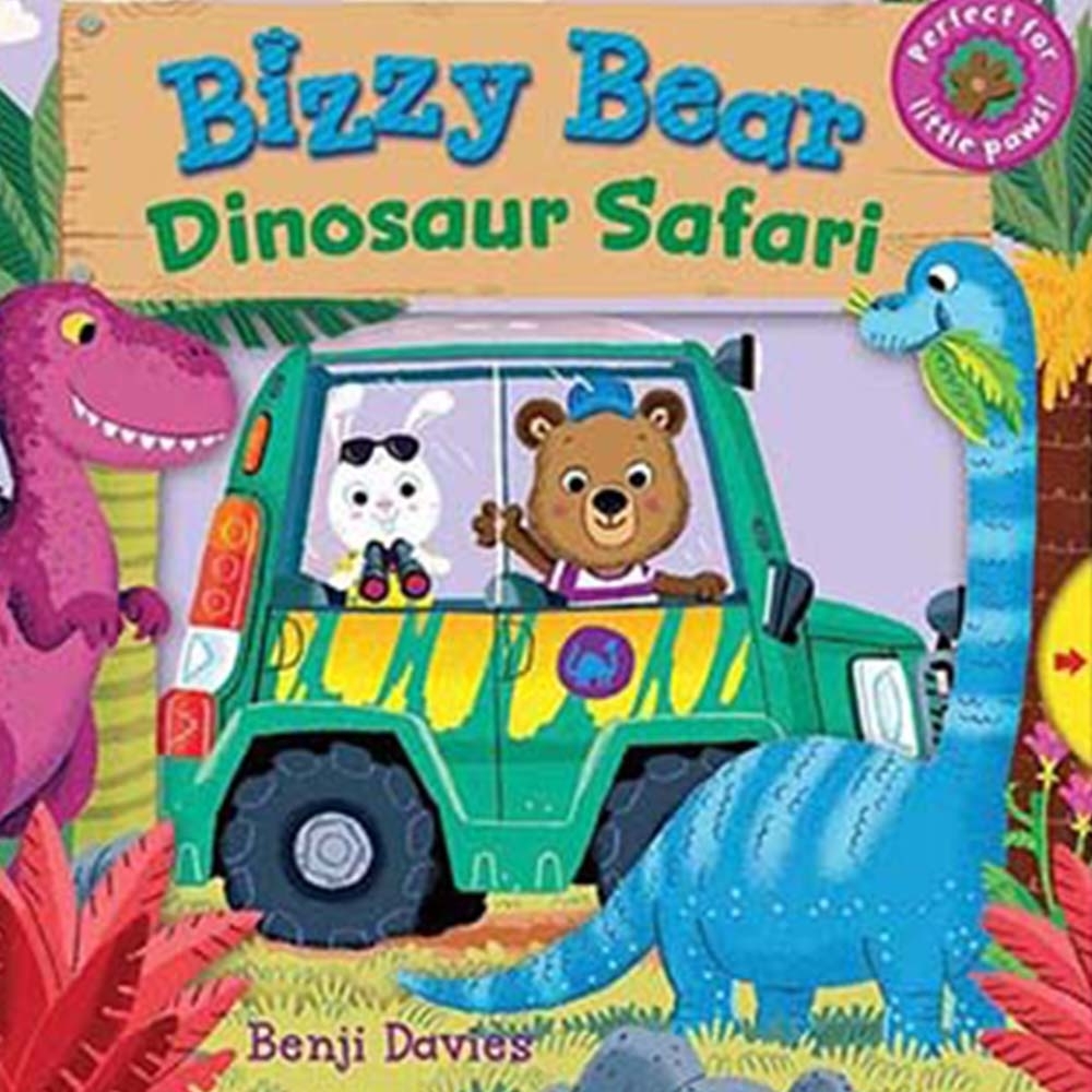 Bizzy Bear：Dinosaur Safari 恐龍樂園熊熊新奇操作書(英國版) | 拾書所