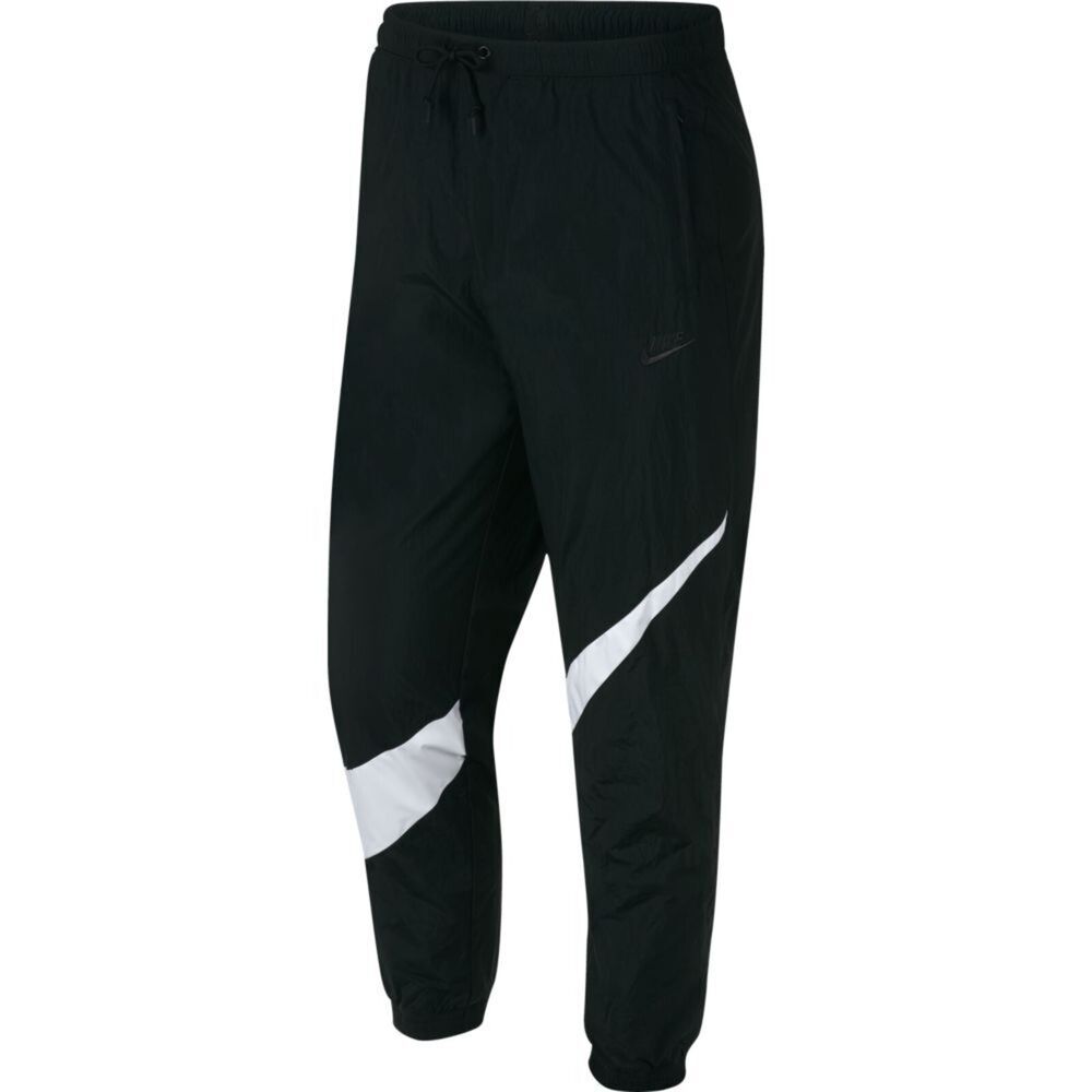 Nike As M Nsw Hbr Pant Wvn Stmt [AR9895-010] 男長褲防風休閒大勾黑