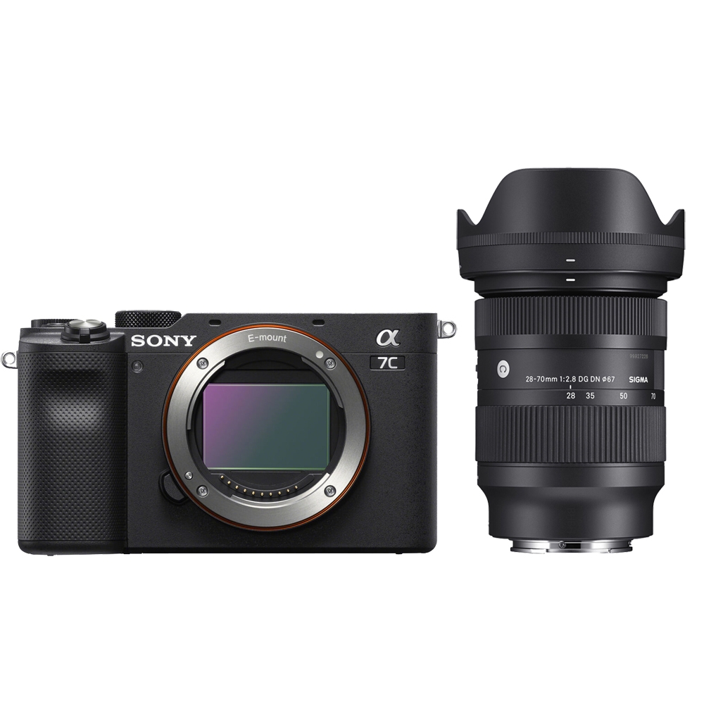 SONY 索尼 ILCE-7C / A7C 附 SIGMA 28-70mm F2.8 DG DN (公司貨) 全片幅無反微單眼相機 五軸防手震  翻轉螢幕 | 微單-全片幅/中片幅 | Yahoo奇摩購物中心