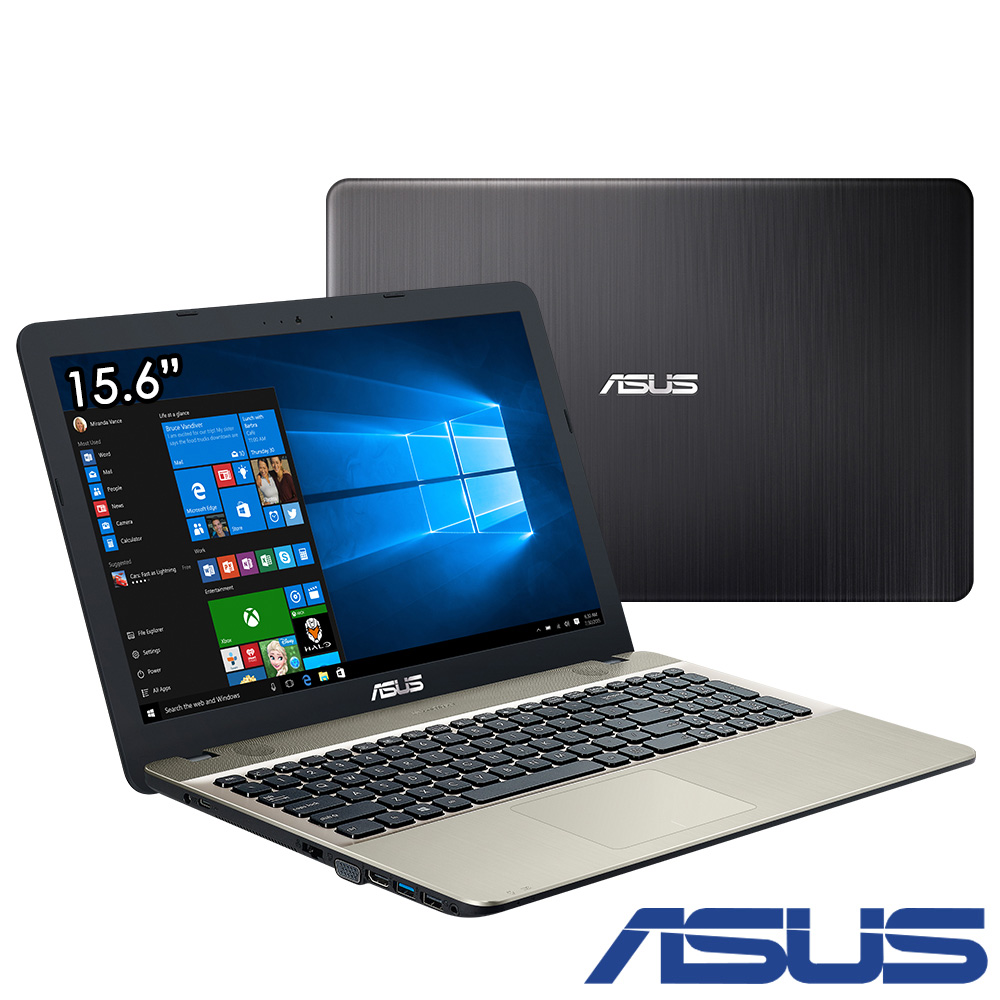 ASUS X541NA 15吋四核筆電(N4200/500G/4G/DVD/黑