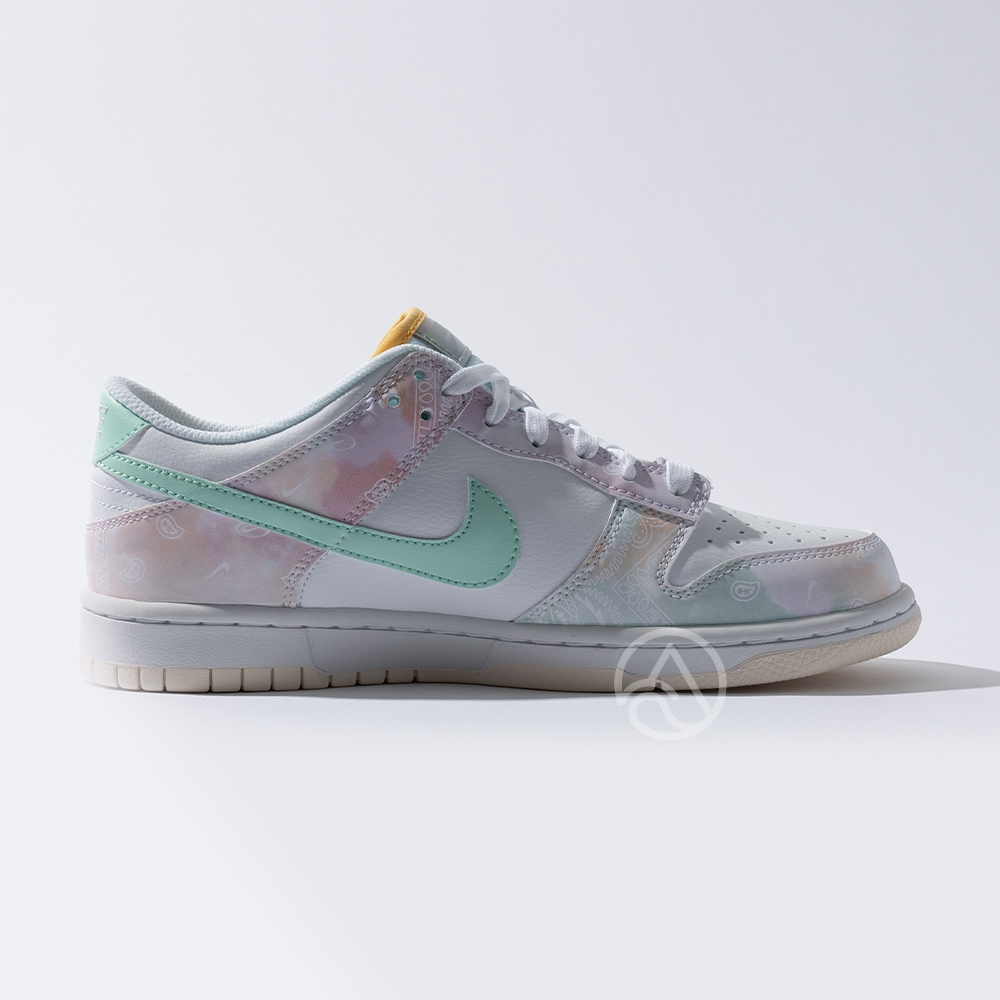 Nike Dunk Low Paisley Pack 大童珊瑚粉變形蟲穿搭運動休閒鞋FJ7707