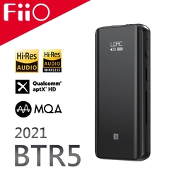 FiiO BTR5 旗艦隨身Hi-Fi藍牙音樂接收器(MQA版)