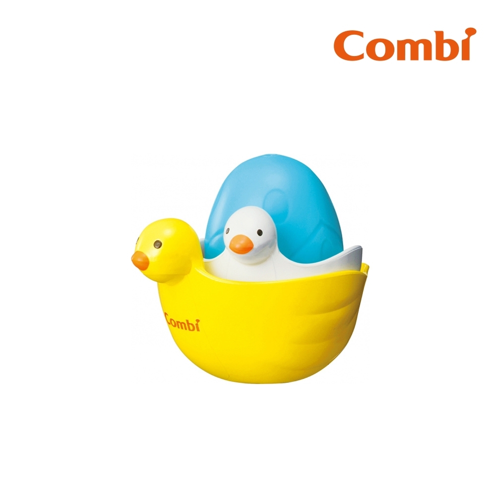【Combi】寶貝鴨洗澡玩具