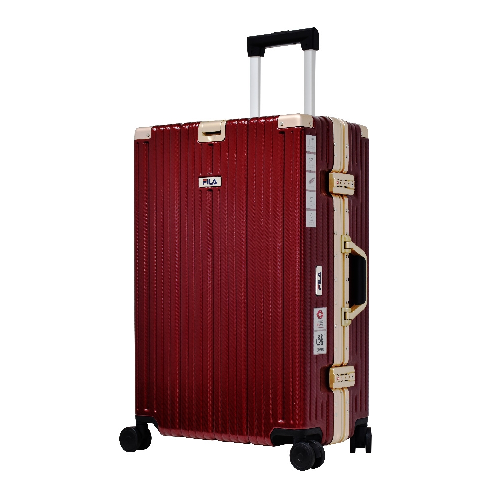 (原價7800) FILA 29吋碳纖維飾紋系列鋁框行李箱 product image 1