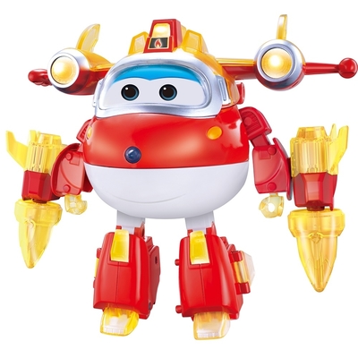 任選Super Wings S6 聲光變形杰特 AL42007公司貨