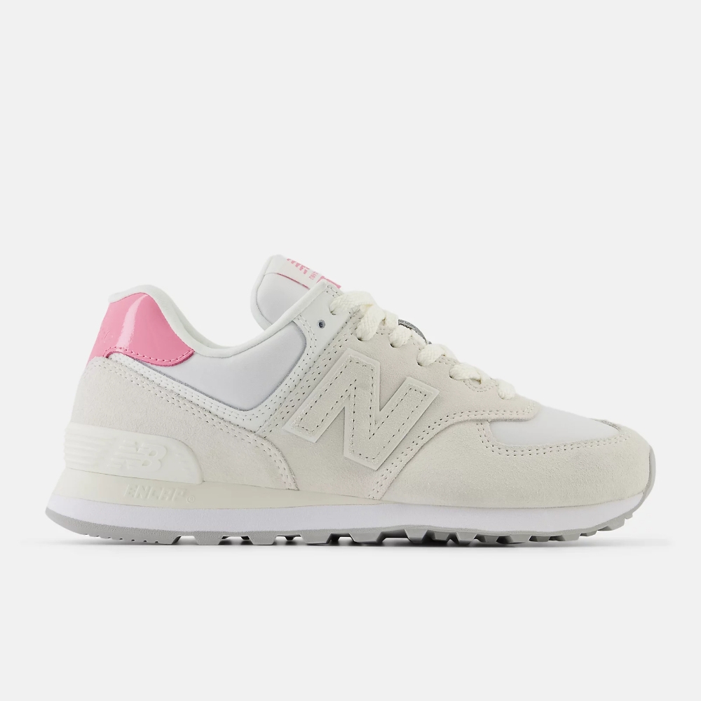 【NEW BALANCE】NB 574 復古鞋 休閒鞋 米白粉 女鞋 B楦-WL5742BA