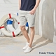 Nautica經典素面休閒短褲-灰色 product thumbnail 1