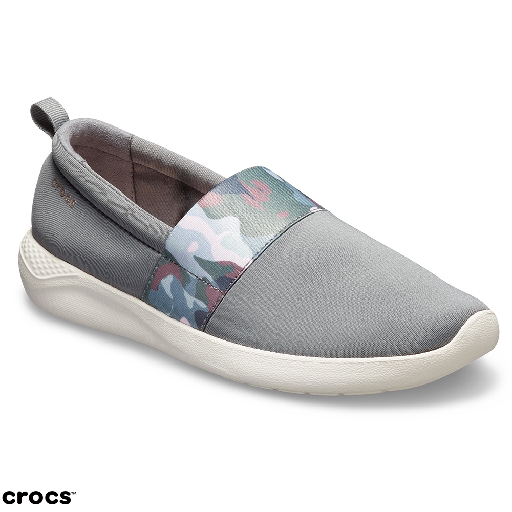 Crocs 卡駱馳 (女鞋) 女士LiteRide圖紋便鞋 205374-0E9
