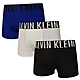Calvin Klein Intense Power 男內褲 棉質寬腰帶 合身四角褲/CK內褲-藍、白灰、黑 三入組 product thumbnail 1