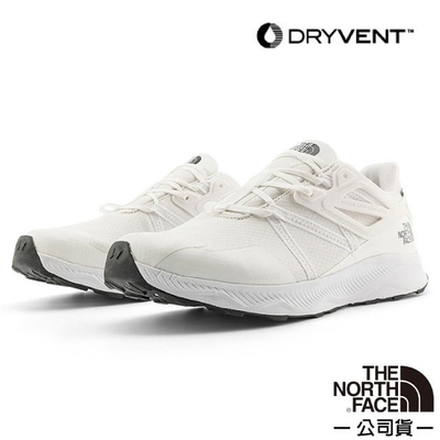 美國 The North Face 男新款 DRYVENT 防水透氣登山健行鞋_819F-LG5 白 N