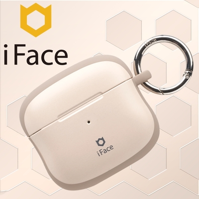 日本 iFace AirPods 3 專用 First Class 抗衝擊頂級保護殼咖啡限定款 - 拿鐵色