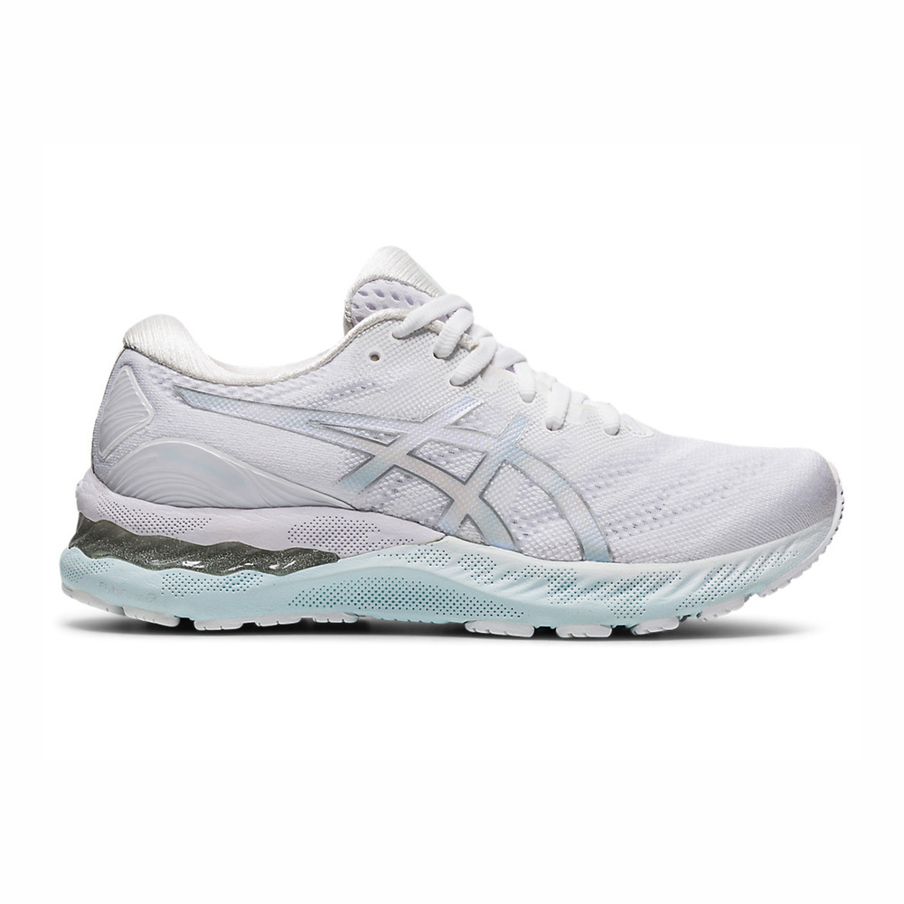 Asics Running Gel-nimbus 23 [1012A885-100] 女 慢跑鞋 運動 休閒 輕量 支撐 緩衝 彈力